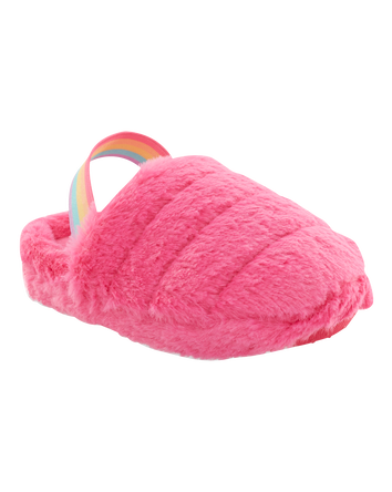 Faux Fur Slippers, 