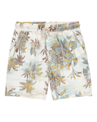 Kid 2-Piece Palm Tree Button-Down Shirt & Shorts Set, image 4 of 7 slides