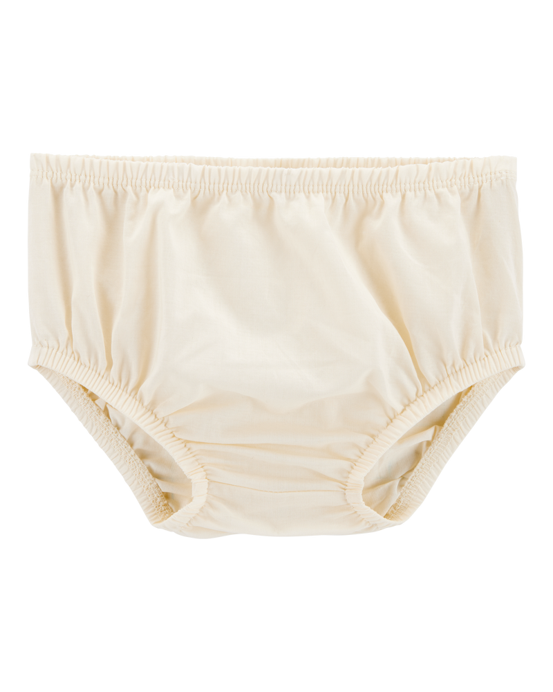 Baby Tiered Flutter-Sleeve Crochet Dress - Ivory, image 3 of 5 slides