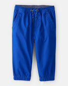 Baby Boy Lined Joggers - Blue, image 1 of 4 slides