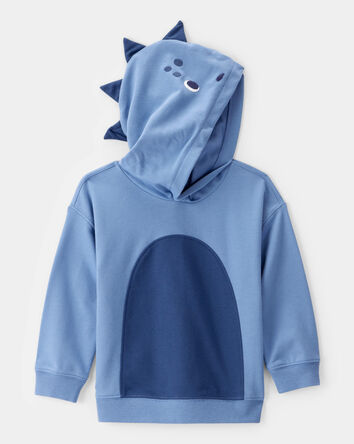 Toddler Boy Dinosaur Costume Hoodie - Blue, 