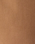Baby Boy  Cotton Everyday Pull-On Jogger - Brown, image 3 of 4 slides