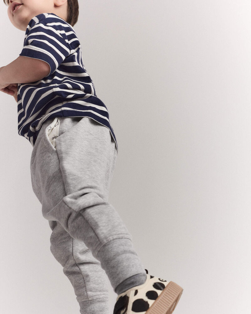 Toddler City Park&trade; Jogger Pant - Heather Grey, image 6 of 7 slides