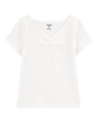 Kid 2-Piece Short-Sleeve Crinkle Top & Trek Short Set, image 2 of 7 slides