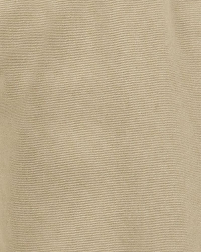 Toddler Boy Suspenders Pants - Khaki, image 3 of 4 slides