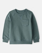 Toddler Boy 2-Piece DayDream Fleece Fleece Sweatshirt & Jogger Set - Green, image 2 of 8 slides