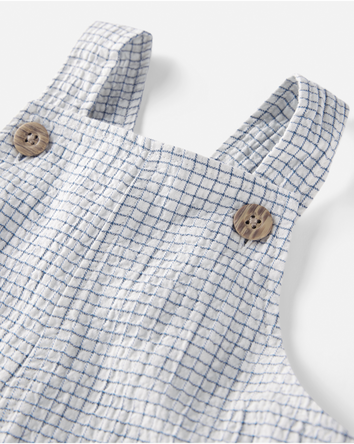 Baby Organic Cotton Checkered-...