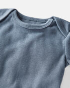 Baby 3-Pack Organic Cotton Rib Bodysuits, image 2 of 6 slides