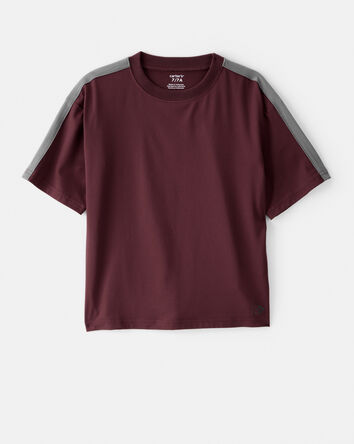 Boys Active Short-Sleeve Tee - Red, 