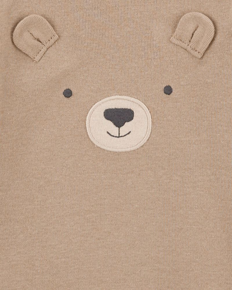 Baby 4-Pack Bear Long-Sleeve Bodysuits, image 2 of 7 slides