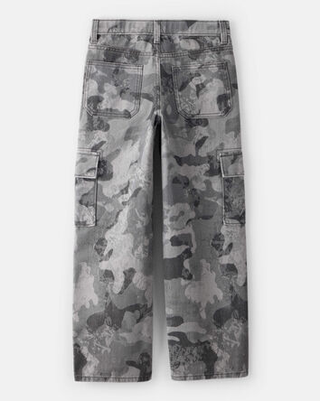 Boys Cargo Camo Fashion Pants, 