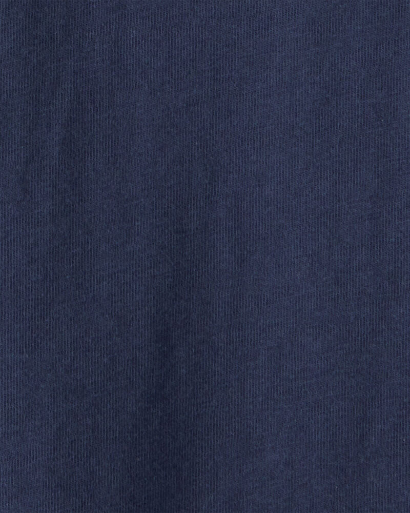 Baby Boy Long-Sleeve Pocket Tee - Navy, image 2 of 3 slides