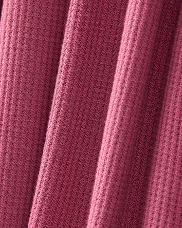 Girls PurelySoft Long-Sleeve 2-Piece Pajamas - Burgundy, 