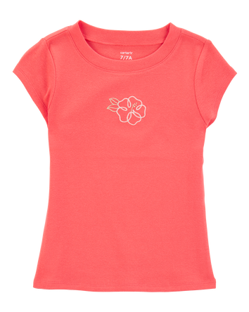 Kid Floral Graphic Tee, 