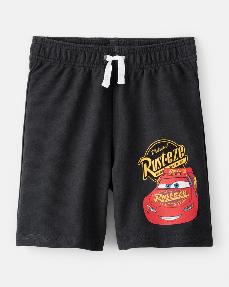 Toddler Boy 2-Piece Cars Lightening McQueen Outfit Set - Heather/Black, image 2 of 7 slides