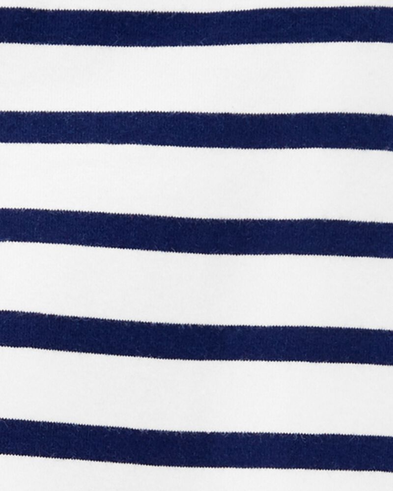 Baby Cotton Striped Stretch Leggings, image 2 of 4 slides