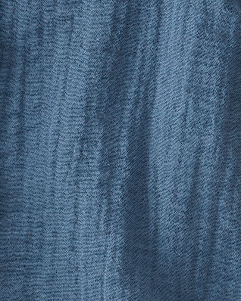 Baby Organic Cotton Gauze Jumpsuit, image 3 of 4 slides