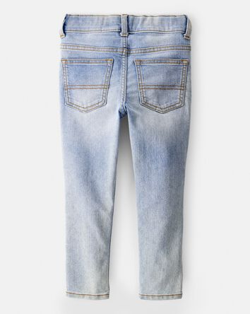 Toddler Sun Faded Light Wash Skinny-Leg Jeans, 