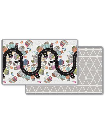 Doubleplay Reversible Playmat - Vibrant Village, 
