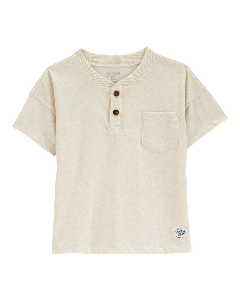 Toddler 2-Piece Pocket Henley Tee & Bermuda Shorts Set, image 2 of 8 slides