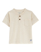 Toddler 2-Piece Pocket Henley Tee & Bermuda Shorts Set, image 2 of 8 slides