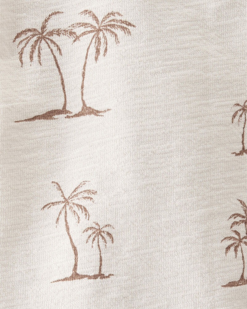 Baby 2-Piece Palm Tree Print Set Made with Organic Cotton, image 4 of 5 slides