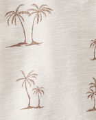Baby 2-Piece Palm Tree Print Set Made with Organic Cotton, image 4 of 5 slides