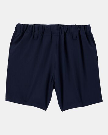 Toddler Boy Active Pull-On Uniform Shorts - Navy, 