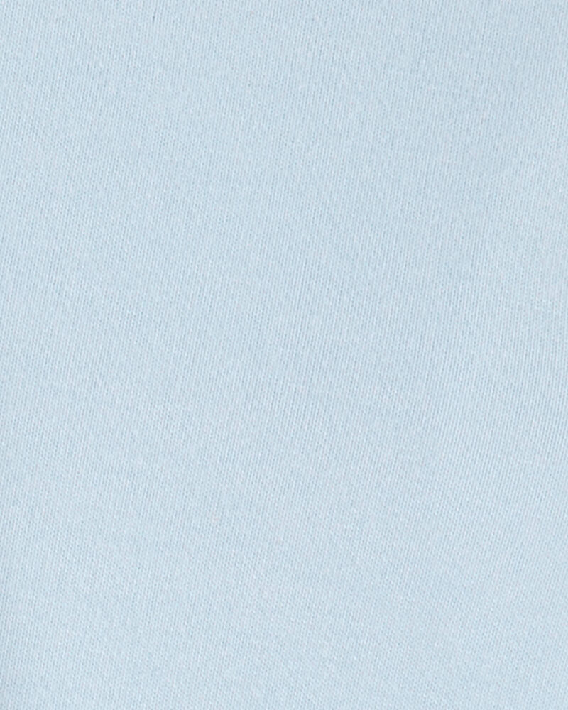 Baby 2-Pack Long-Sleeve PurelySoft Bodysuits - Blue/Ivory, image 5 of 7 slides