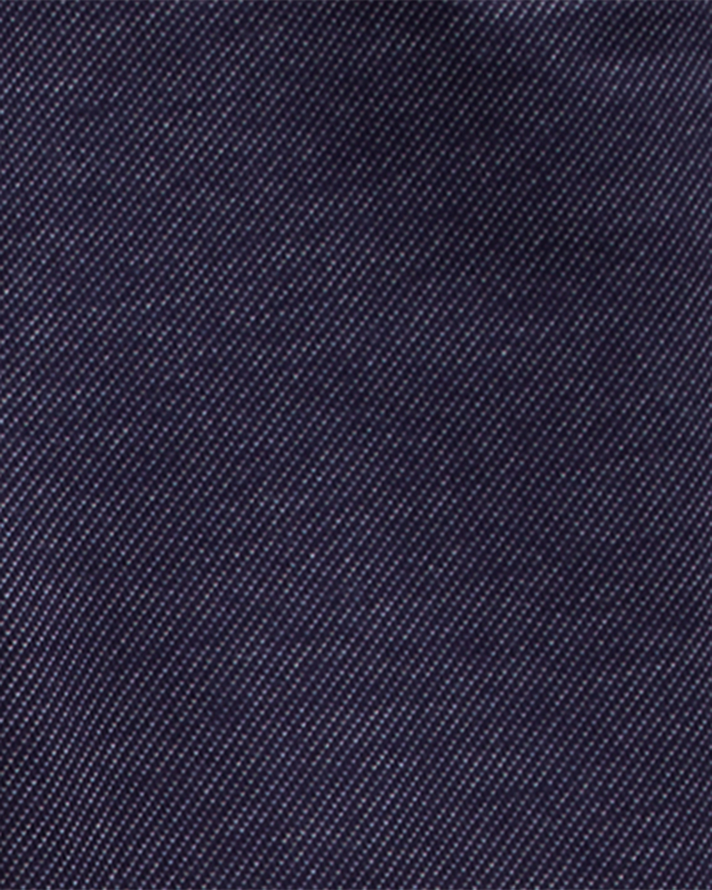 Baby 2-Pack Pink & Navy Cotton Stretch Leggings, image 3 of 3 slides