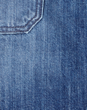 Kid Icon Denim Skirt - Blue, 