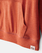 Toddler Boy Waffle Knit Long-Sleeve Tee & Pant Set - Orange, image 2 of 4 slides