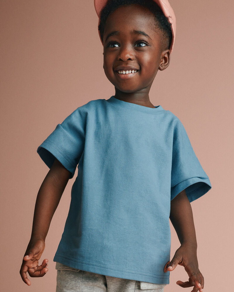Toddler Premium Dolman Tee - Blue, image 1 of 5 slides