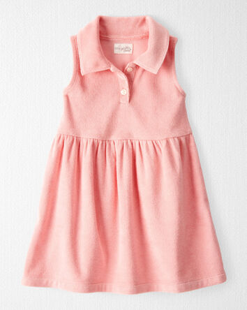 Toddler French Terry Dress Made with Organic Cotton, 