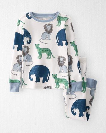 Toddler Organic Cotton 2-Piece Pajamas Set, 