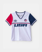Toddler Umbro USA Soccer Jersey - Red/White/Blue, image 1 of 3 slides