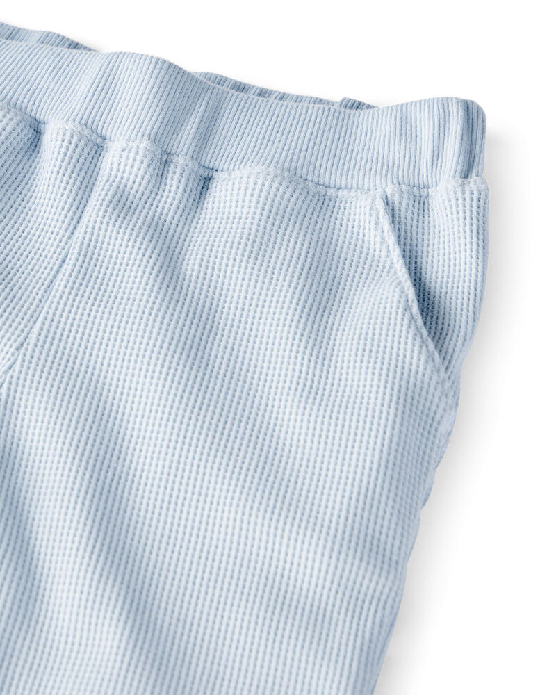 Baby Boy 2-Piece Organic Cotton Waffle Knit Set, image 2 of 4 slides