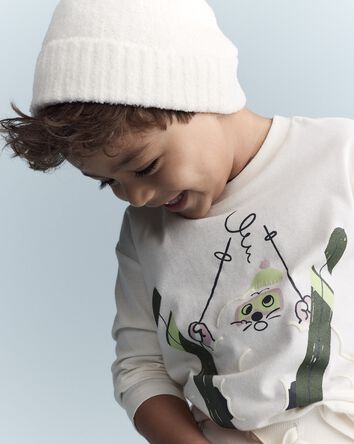 Toddler Beanie - Cream, 