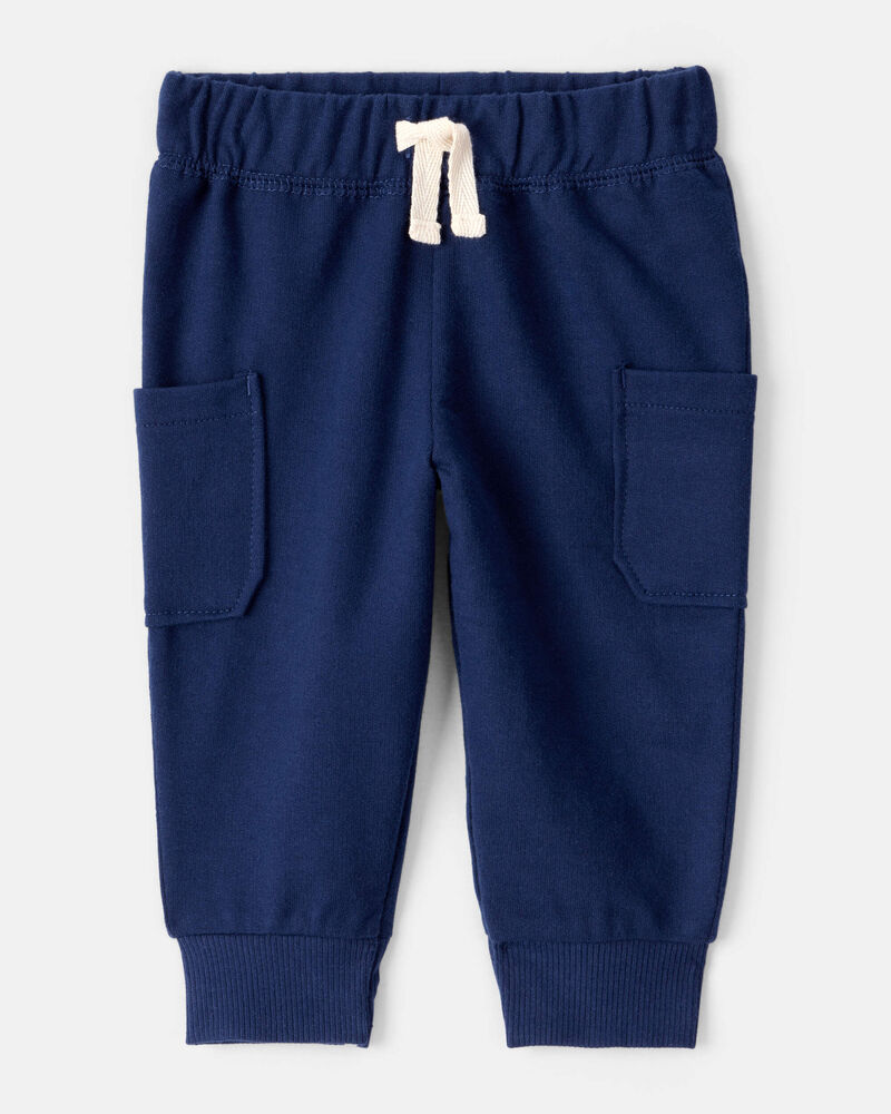 Baby Boy 2-Piece Sports Long-Sleeve Bodysuit & Pant Set - Grey, image 3 of 7 slides