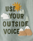 Toddler Boy Outdoor Voice Short-Sleeve Graphic Tee - Green, image 3 of 4 slides