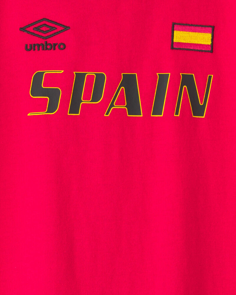 Baby Umbro Spain Soccer Romper - Red, image 3 of 3 slides