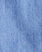 Baby Organic Cotton Denim Cargo Pants, image 5 of 6 slides