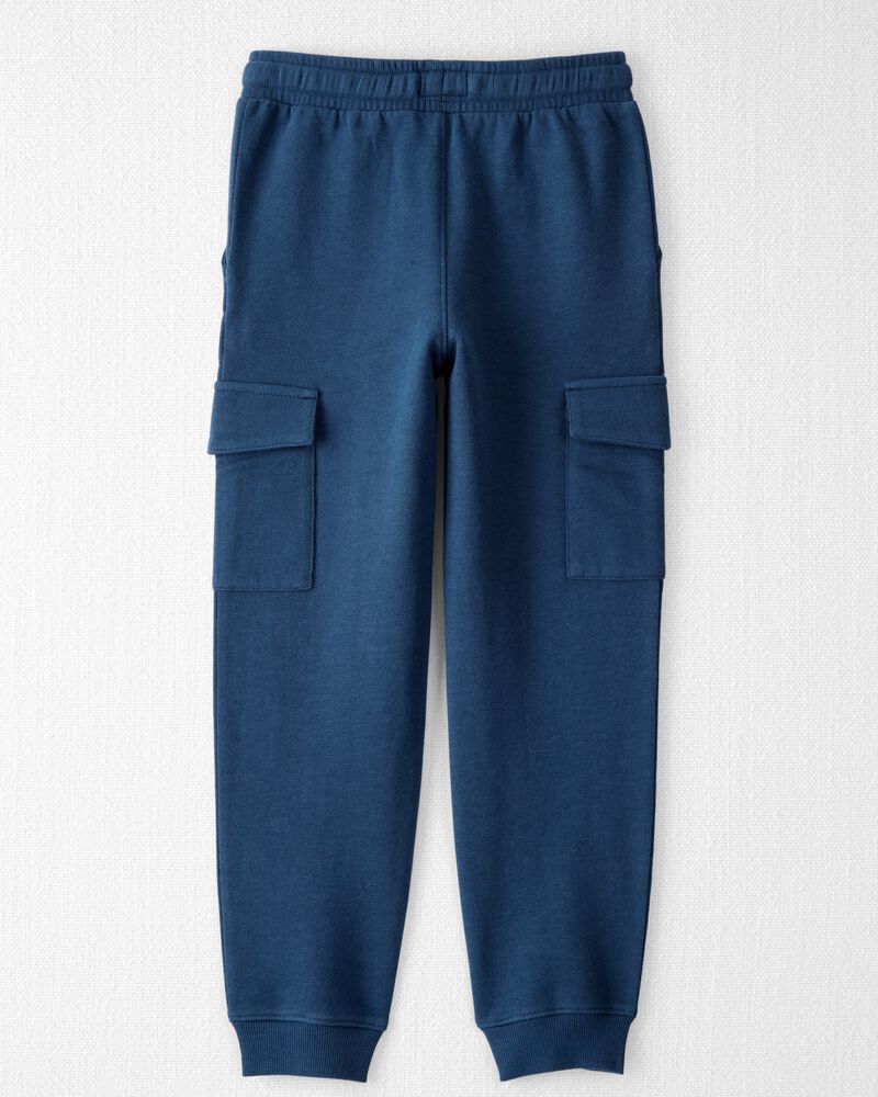 Boys Organic Cotton French Terry Joggers, image 2 of 6 slides