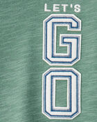 Toddler 2-Piece French Terry Sweatshirt & Pull-On Jogger Set - Green, image 4 of 5 slides