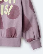Toddler Watch This!' Shapes Dolman-Sleeve Sweatshirt - Mauve , image 6 of 6 slides