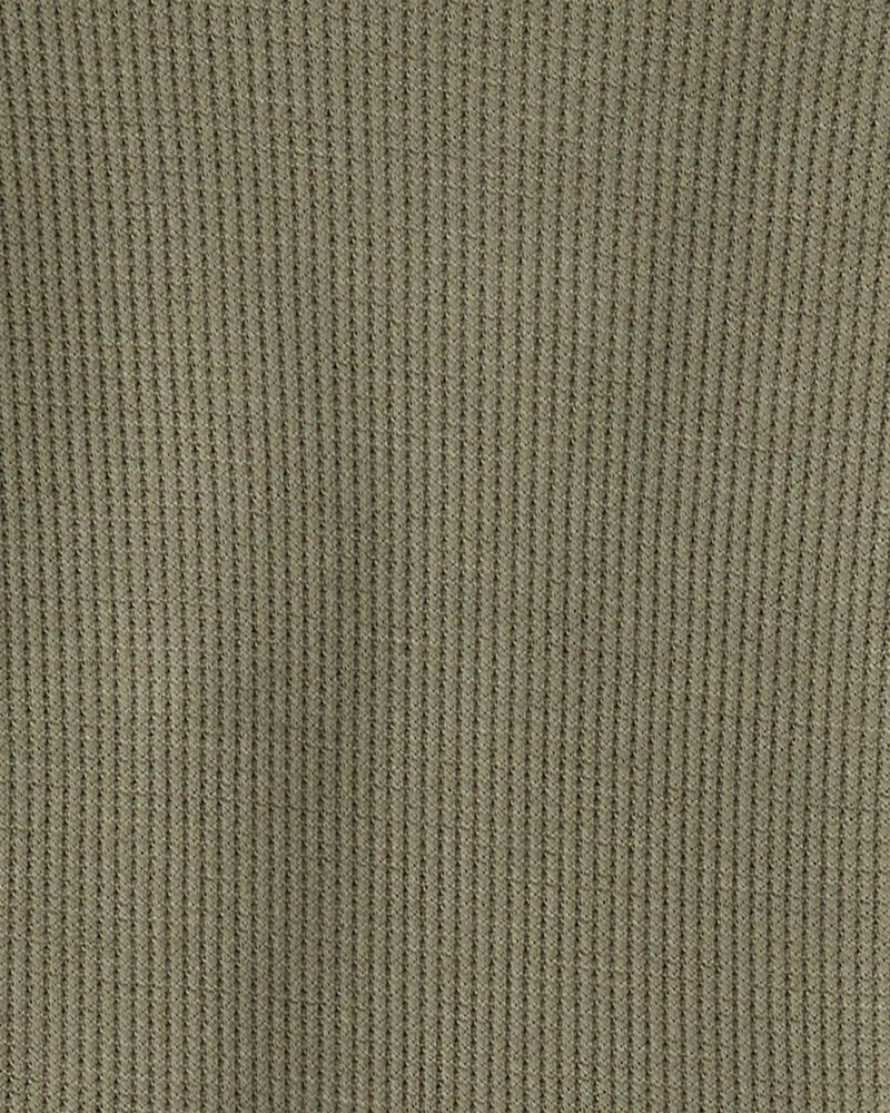 Toddler Boy PurelySoft Long-Sleeve 2-Piece Pajamas - Green, image 3 of 5 slides