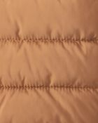 Toddler Packable Hooded Puffer Jacket - Brown, image 4 of 4 slides