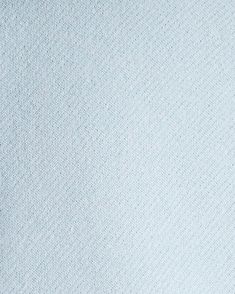 Baby Girl 2-Piece DayDream Fleece Quarter-Zip Pullover Sweatshirt & Joggers Set - Blue, image 3 of 6 slides