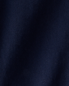 Baby Boy Twill Joggers - Navy, image 3 of 4 slides