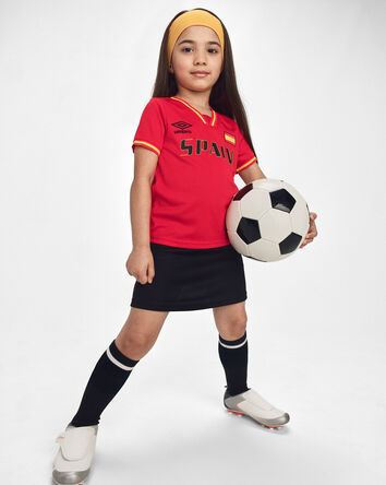 Kids Umbro Spain Soccer Jersey - Red, 